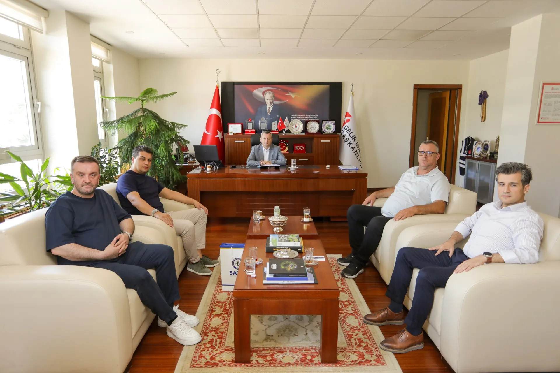 SATSO 30. Meslek Komitesi'nden Defterdar Yaman'a ziyaret