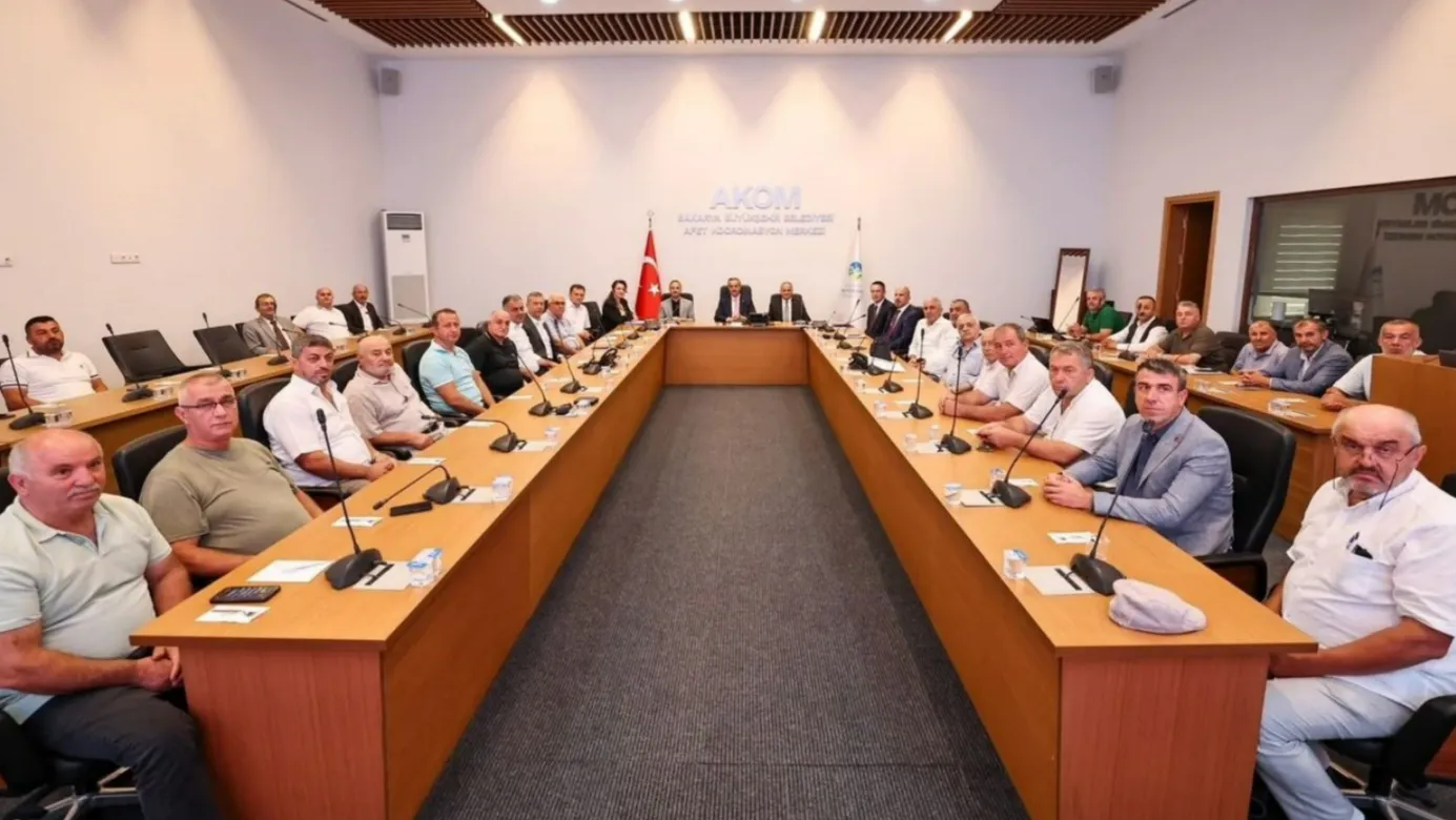 Başkan Alemdar, Erenler muhtarlarıyla buluştu