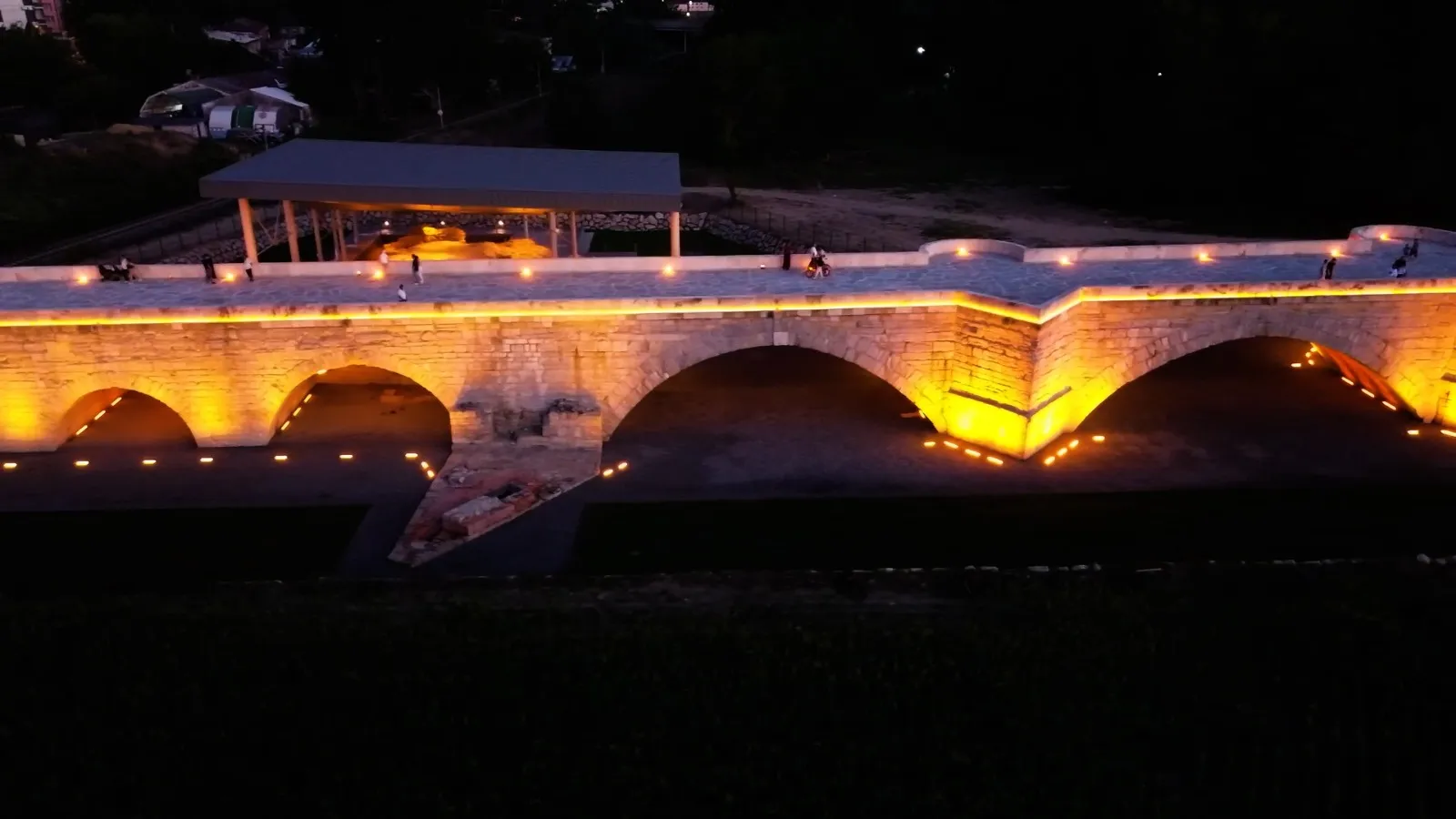 1468 yıllık Justinianus Köprüsü 8 yıl sonra yeniden ziyarete açıldı