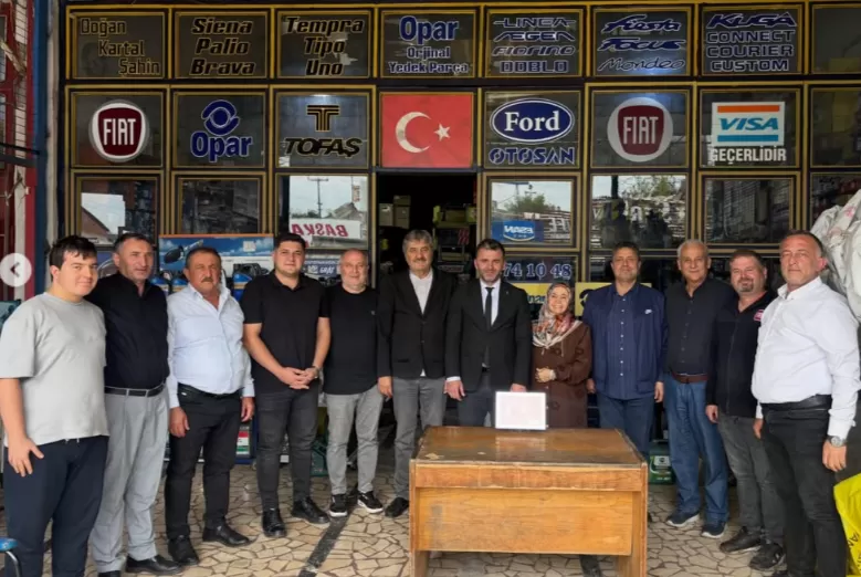 AK Parti Adapazarı’ndan Hasan Yılmaz’a Vefa Ziyareti