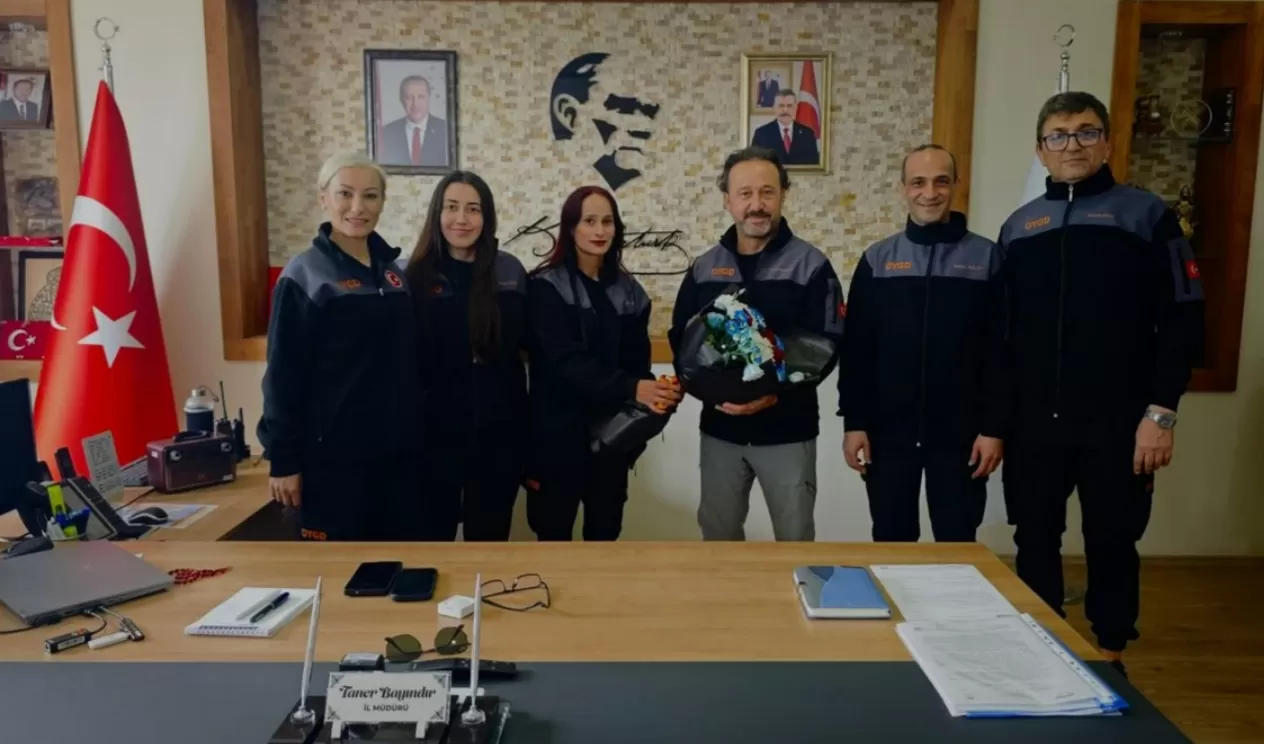 OYGD’den AFAD İl Müdürü Taner Bayındır’a ziyaret