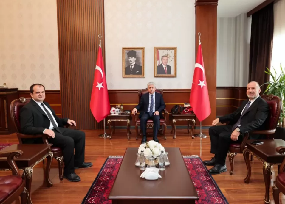 Türk Telekom yöneticilerinden Vali Doğan ve Başkan Alemdar’a ziyaret