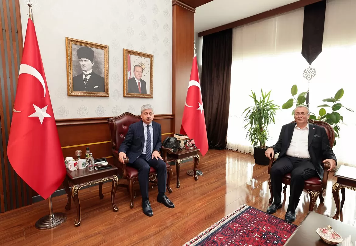 Halil İbrahim Balcı’dan Vali Rahmi Doğan’a Ziyaret