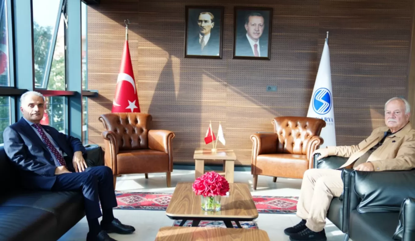 SAÜ Rektörü Hamza Al, Mustafa İsen’i ağırladı