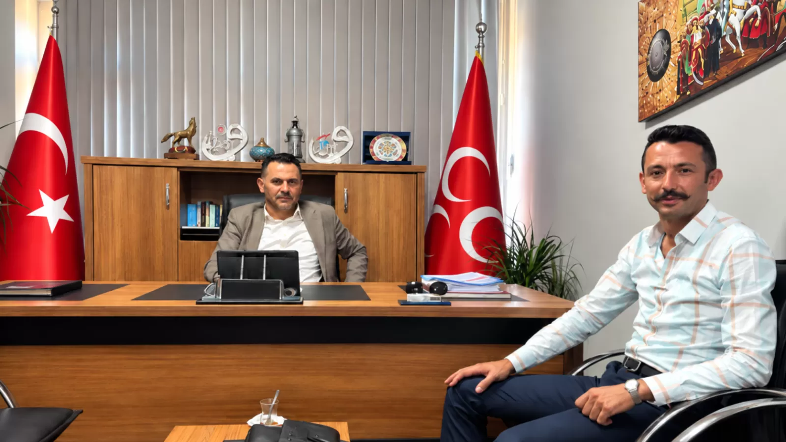 Kocaali’de CHP’den MHP’ye Ziyaret!