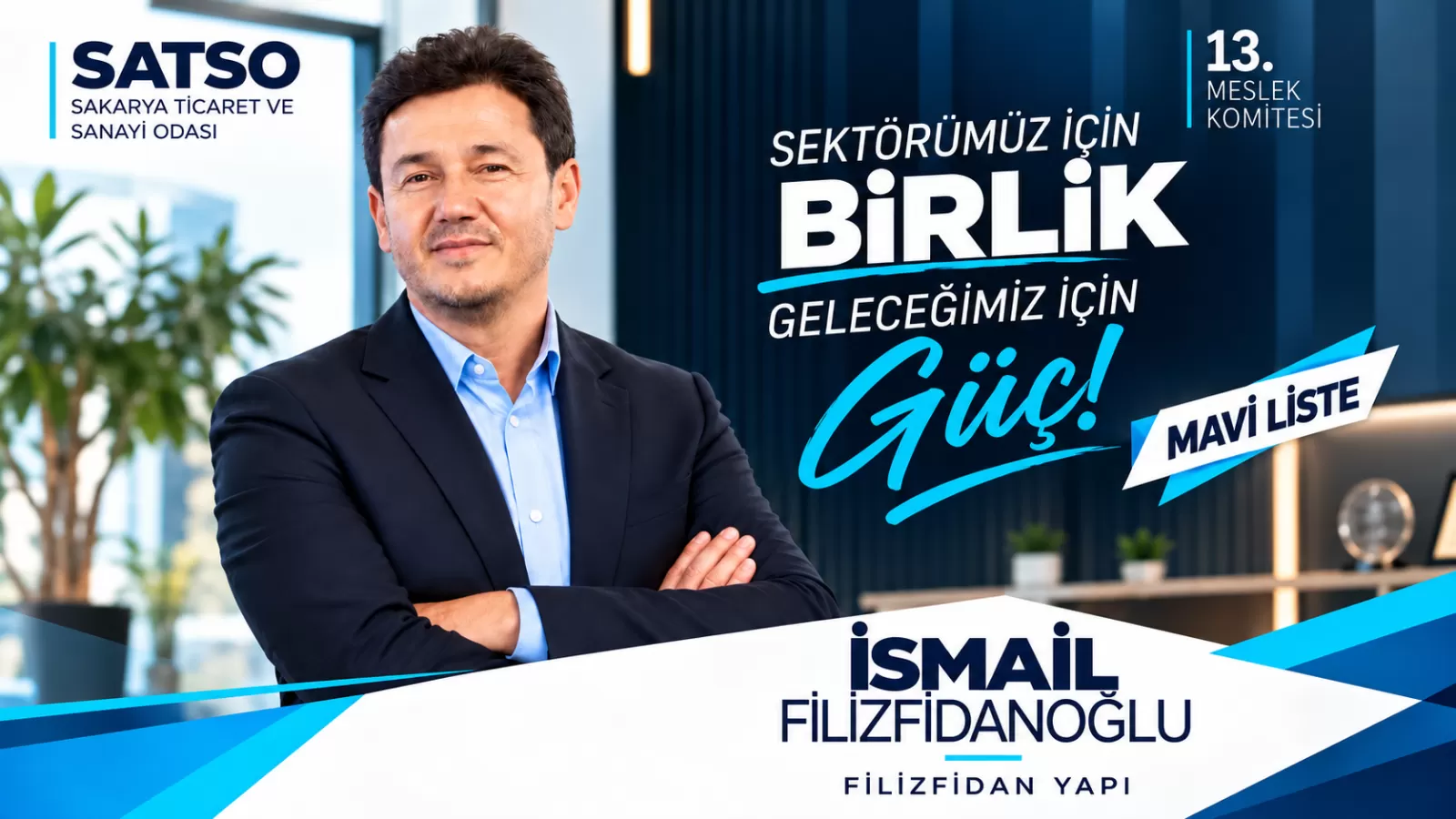 SATSO 13. Meslek Komitesi’nde Filizfidan’ın Listesi Dikkat Çekiyor!