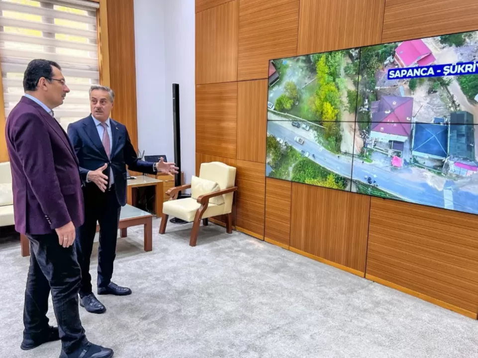 Başkan Alemdar, Ali İhsan Yavuz’a yağış sonrası son durumu aktardı