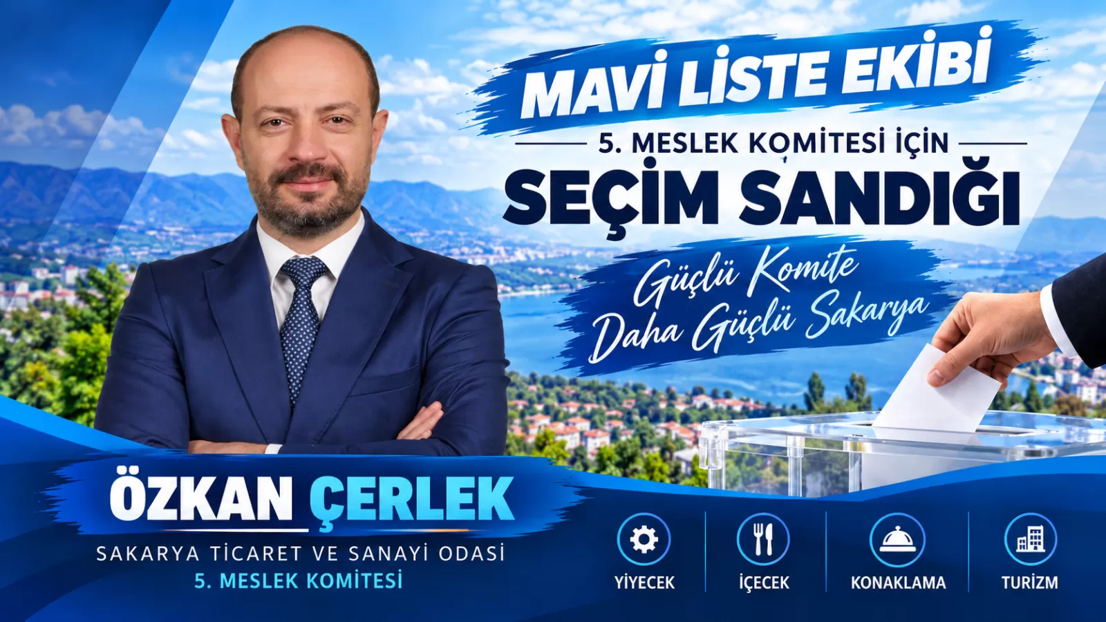 Özkan Çerlek’ten SATSO seçimleri öncesi birlik ve katılım çağrısı