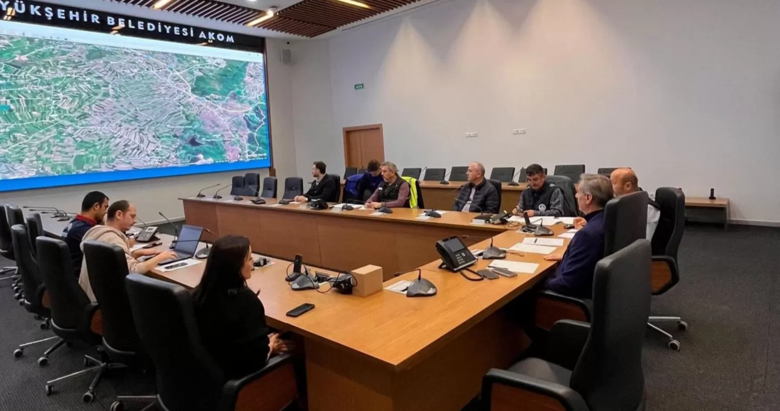 Başkan Alemdar AKOM'da son durumu değerlendirdi